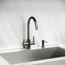 Смеситель для кухни Sancos Taper SC4012GG цвет Вороненая сталь