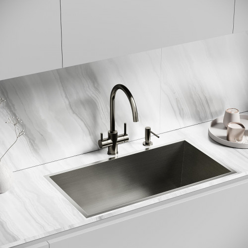 Смеситель для кухни Sancos Taper SC4012GG цвет Вороненая сталь