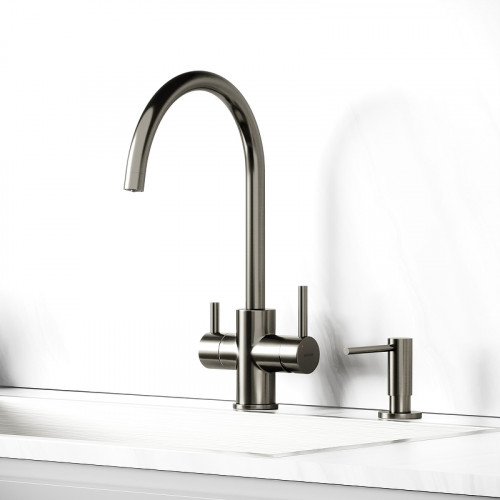 Смеситель для кухни Sancos Taper SC4012GG цвет Вороненая сталь