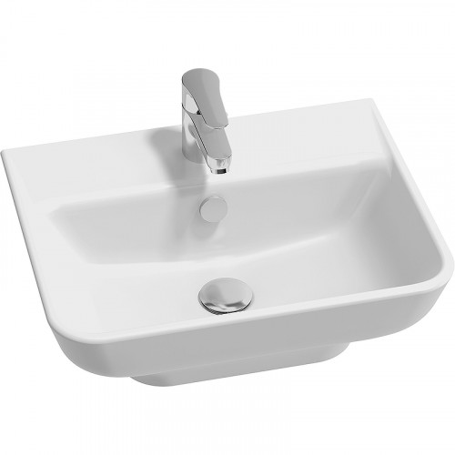 Раковина Jacob Delafon Struktura 50 EGF112-00 Белая фарфор подвесная