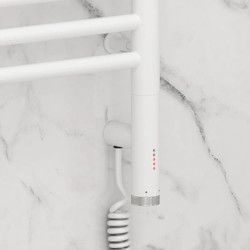 Электрический полотенцесушитель Сунержа Богема 3.0 с 1 полкой 100x40 30-5807-1040 цвет Матовый белый