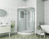 Душевая кабина Niagara Luxe 90x90 NG-7701W без гидромассажа