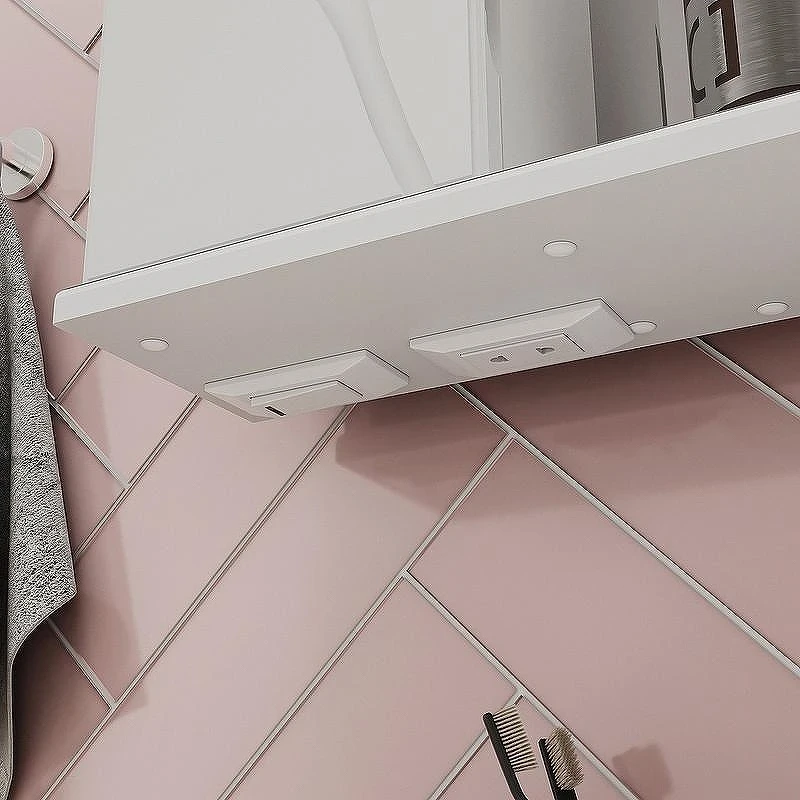 Зеркало со шкафом Volna Adel 60 L zsADEL60.L-01 с подсветкой Белое