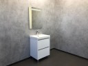 Тумба с раковиной Comforty Дублин 60 00004137134 Белый глянец МДФ / ЛДСП