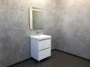 Тумба с раковиной Comforty Дублин 60 00004137134 Белый глянец МДФ / ЛДСП