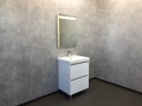 Тумба с раковиной Comforty Дублин 60 00004137134 Белый глянец МДФ / ЛДСП