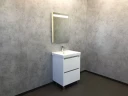Тумба с раковиной Comforty Дублин 60 00004137134 Белый глянец МДФ / ЛДСП