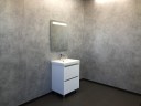 Тумба с раковиной Comforty Дублин 60 00004137134 Белый глянец МДФ / ЛДСП