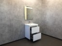 Тумба с раковиной Comforty Дублин 60 00004137134 Белый глянец МДФ / ЛДСП