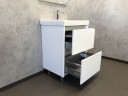 Тумба с раковиной Comforty Дублин 60 00004137134 Белый глянец МДФ / ЛДСП