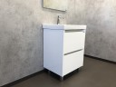 Тумба с раковиной Comforty Дублин 60 00004137134 Белый глянец МДФ / ЛДСП