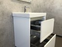 Тумба с раковиной Comforty Дублин 60 00004137134 Белый глянец МДФ / ЛДСП