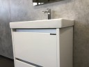 Тумба с раковиной Comforty Дублин 60 00004137134 Белый глянец МДФ / ЛДСП