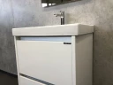 Тумба с раковиной Comforty Дублин 60 00004137134 Белый глянец МДФ / ЛДСП