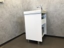 Тумба с раковиной Comforty Дублин 60 00004137134 Белый глянец МДФ / ЛДСП