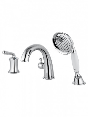 Смеситель на борт ванны Wonzon &amp; Woghand Steam WW-88659008-CR цвет Хром