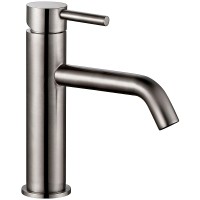 Смеситель для раковины AQUAme Siena AQM6210GM Оружейный металл латунь