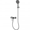 Смеситель для душа AQUAme Asti AQM6413GM Оружейный металл латунь на стену