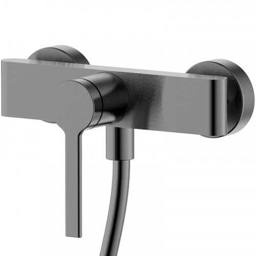 Смеситель для душа AQUAme Asti AQM6413GM Оружейный металл латунь на стену