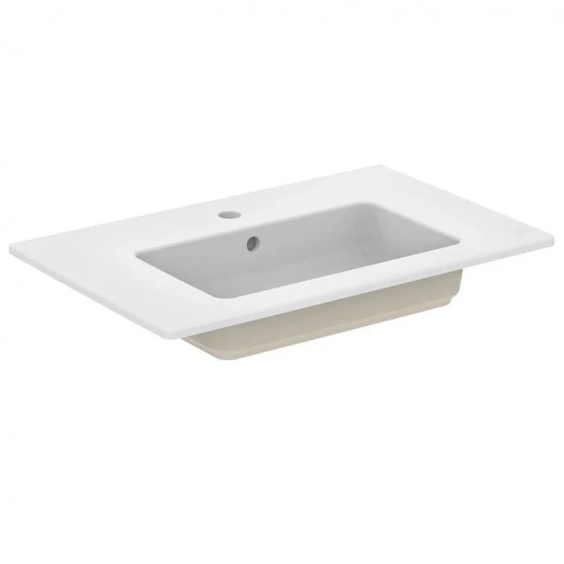 Раковина встраиваемая сверху Ideal Standard Tempo 70 E053501 цвет Euro White / Евробелый