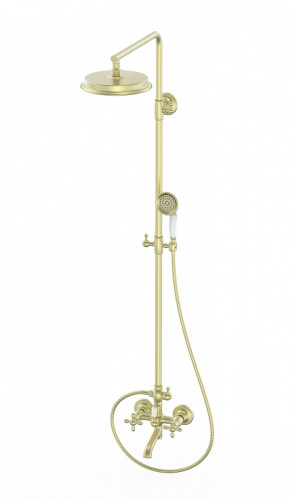 Душевая система Wonzon & Woghand Retro WW-88739020-BG цвет Брашированное золото