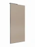 Душевая перегородка BelBagno Uno 90 UNO-L-1-TB-90-BR-GM профиль Оружейная сталь стекло тонированное