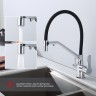 Смеситель для кухни Raglo R80.62 Хром Черный латунь
