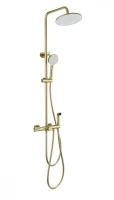Душевая система Wonzon & Woghand WW-B3097-A-BG с термостатом цвет Брашированное золото