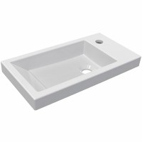 Раковина Bien Infinitum 50 INLK05001FD1W5000 Белая фарфор полувстраиваемая