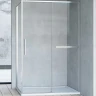 Душевой уголок Vincea Slim Soft 100x80 VSR-1SS8010CL профиль Хром стекло прозрачное