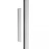 Душевой уголок Vincea Slim Soft 100x80 VSR-1SS8010CL профиль Хром стекло прозрачное