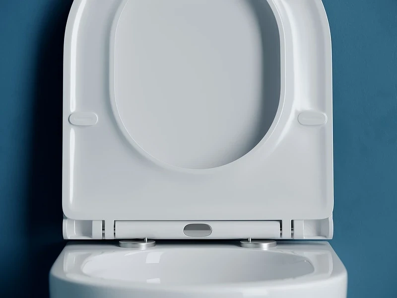 Комплект унитаза Ceramicanova Vogue CN4008T с инсталляцией Berges Atom 410 040332 с сиденьем Микролифт и Черной матовой клавишей смыва фарфор подвесной