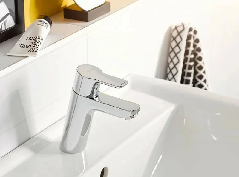 Смеситель для раковины Kludi Pure Easy 372750565 Хром латунь
