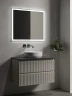 Столешница под раковину Sancos 80 TT80A1 Black Sky искусственный камень (литьевой мрамор)