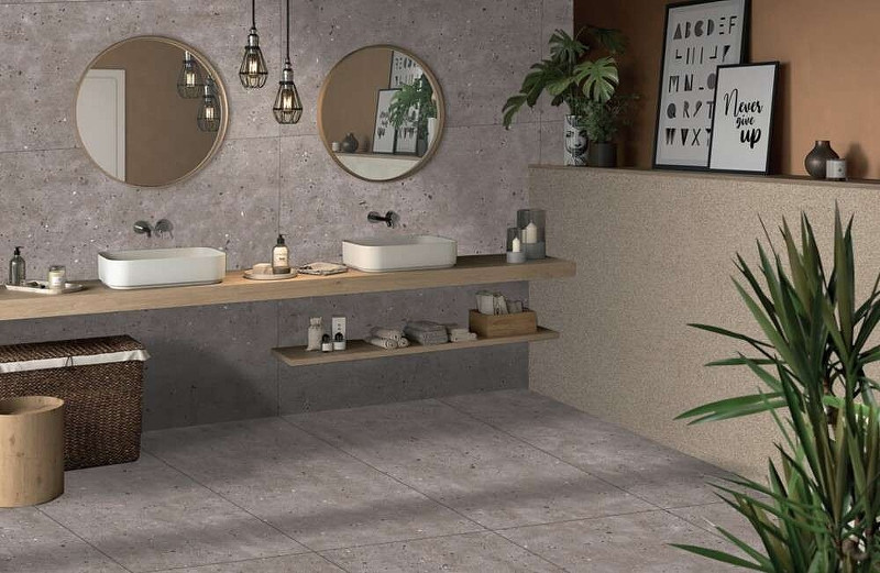 Керамогранит Maimoon Carving Cronos Cool Grey Endless 5334712 60х120 см коричневый для улицы, для ванной комнаты, для кухни Индия