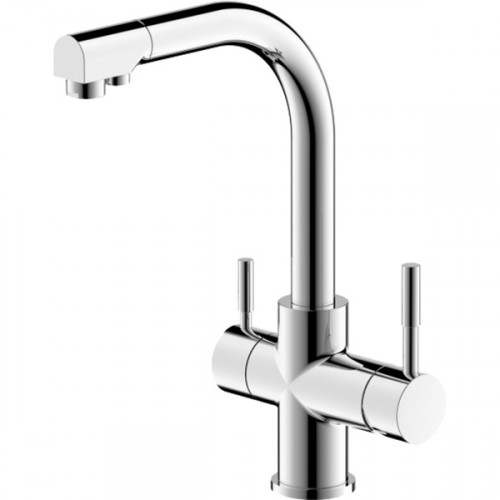 Смеситель для кухни Bravat Palace F729261CP-RUS Хром латунь