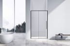 Душевая дверь Vincea Slim-N 110 VDS-4SN110CLB профиль Черный стекло прозрачное