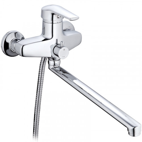 Смеситель для ванны G-Lauf LWZ7-A182 универсальный Хром на стену