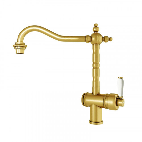 Смеситель для кухни Seaman Barcelone SSL-5077-GS цвет Золото сатин