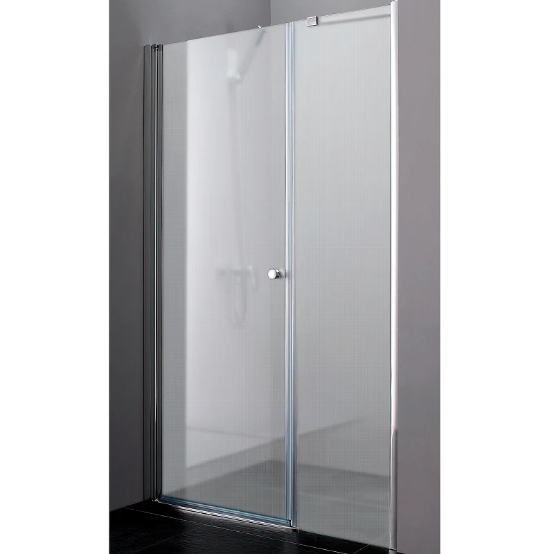 Душевая дверь Cezares Elena 120 L ELENA-W-B-11-60+60-P-Cr-L профиль Хром стекло рифленое