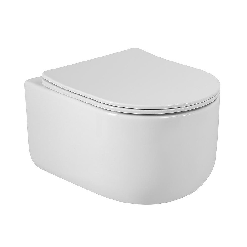 Унитаз BelBagno Soft BB084CH-TOR/SC подвесной цвет Белый с сиденьем Микролифт