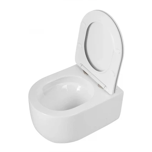 Унитаз BelBagno Soft BB084CH-TOR/SC подвесной цвет Белый с сиденьем Микролифт