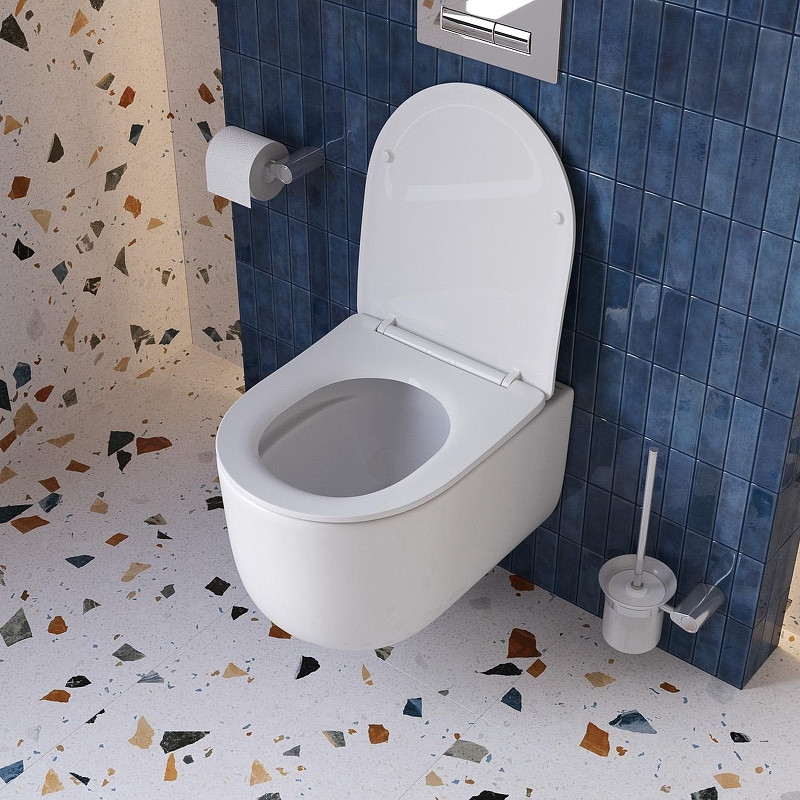 Унитаз BelBagno Soft BB084CH-TOR/SC подвесной цвет Белый с сиденьем Микролифт