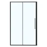 Душевая дверь Azario Shanghai 100 AZ-Y43-100-MB-CL профиль Черный матовый стекло прозрачное