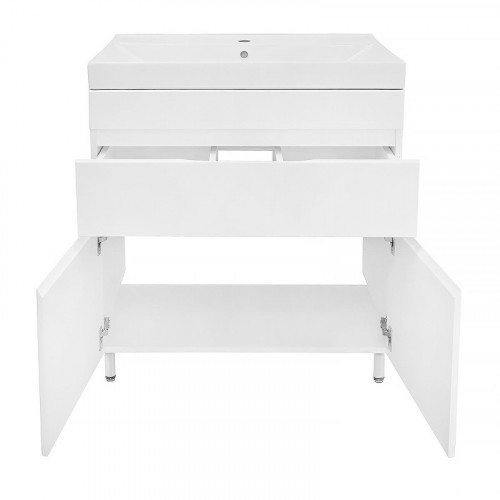 Тумба с раковиной Azario Эстима 80 CS00094636 цвет Белый