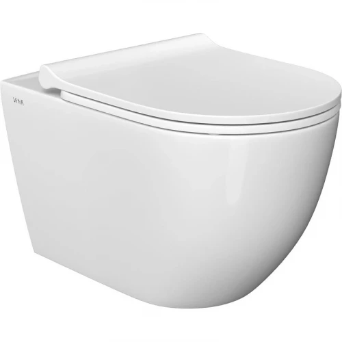 Комплект унитаза с инсталляцией Vitra L-Box Mia Round 9873B003-7205 с сиденьем Микролифт