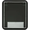 Зеркало Reflexion Black View 600х700 RF4002BV с подсветкой Черное с бесконтактным выключателем, диммером и часами