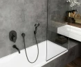Смеситель для душа Hansgrohe Vernis Blend 71449670 Черный матовый латунь встраиваемый