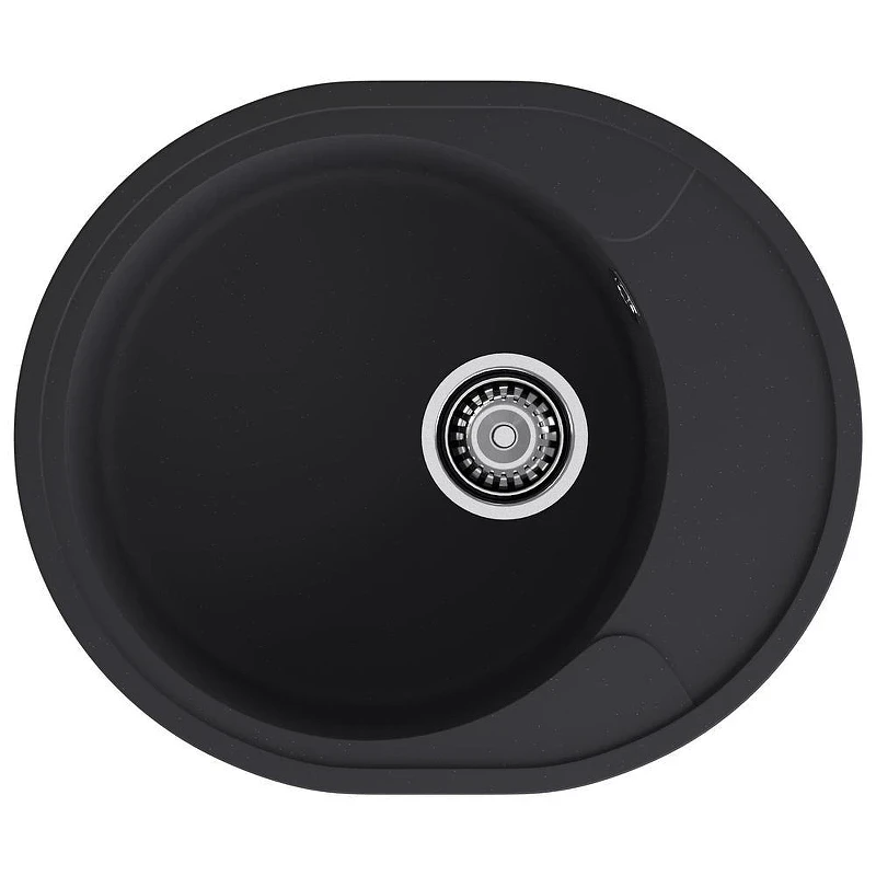 Кухонная мойка GranFest Urban 857L черный цвет Черный