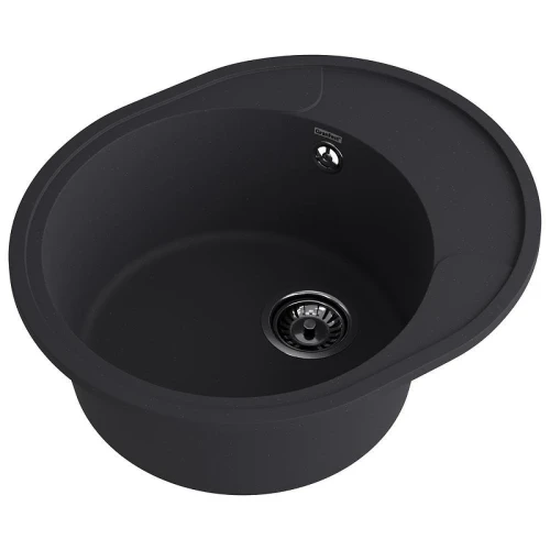 Кухонная мойка GranFest Urban 857L черный цвет Черный